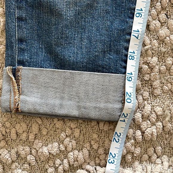 GAP 1969 Straight Cropped Cuffed Jeans  Size 8/29 R - Picture 8 of 8